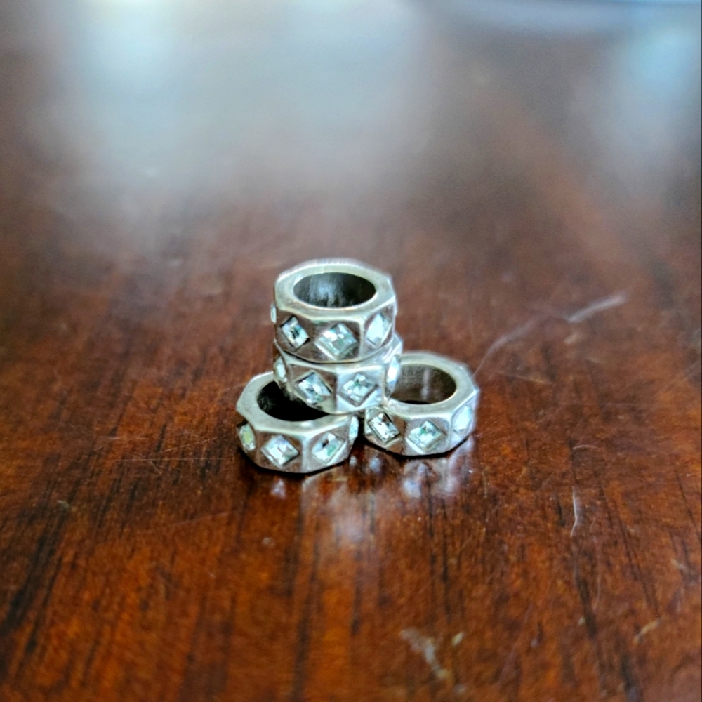 Set of 4 Brighton Style Beads